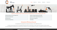 Desktop Screenshot of claristechnologies.com